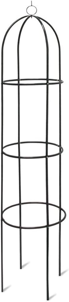 acquista Supporto per Piante Rampicanti Obelisco Piramide da Giardino Altezza 185cm Verde