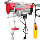 Argano Montacarico Paranco Elettrico Verricello Sollevatore Carico 125 - 250 kg Rosso      