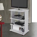 Carrello porta TV Elide 60x45x81H cm bianco frassinato