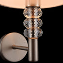 Lampada da parete Modern in Metallo Lincoln Nickel