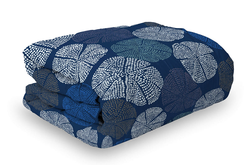 Trapunta Invernale Stampata 250gr Anemoni Multicolore