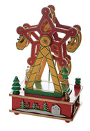 Giostra Carillon Ruota Panoramica 13,5x22 cm con Musica e Movimento