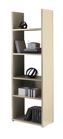 Libreria da Parete con 5 Ripiani in Melamina 56x29x184cm TFT  Boost Beige