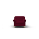 Copridivano Elasticizzato in Poliestere Iris Bordeaux Varie Misure