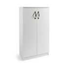 Scarpiera armadio 130x71x38 cm Gabriella bianco frassinato