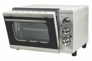 Forno Elettrico Ventilato 32 Litri 1380W con Vetro Kooper Great Stone