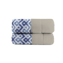 Trapunta Invernale Stampata in Microfibra 200gr Double Face Rombi Varie Misure