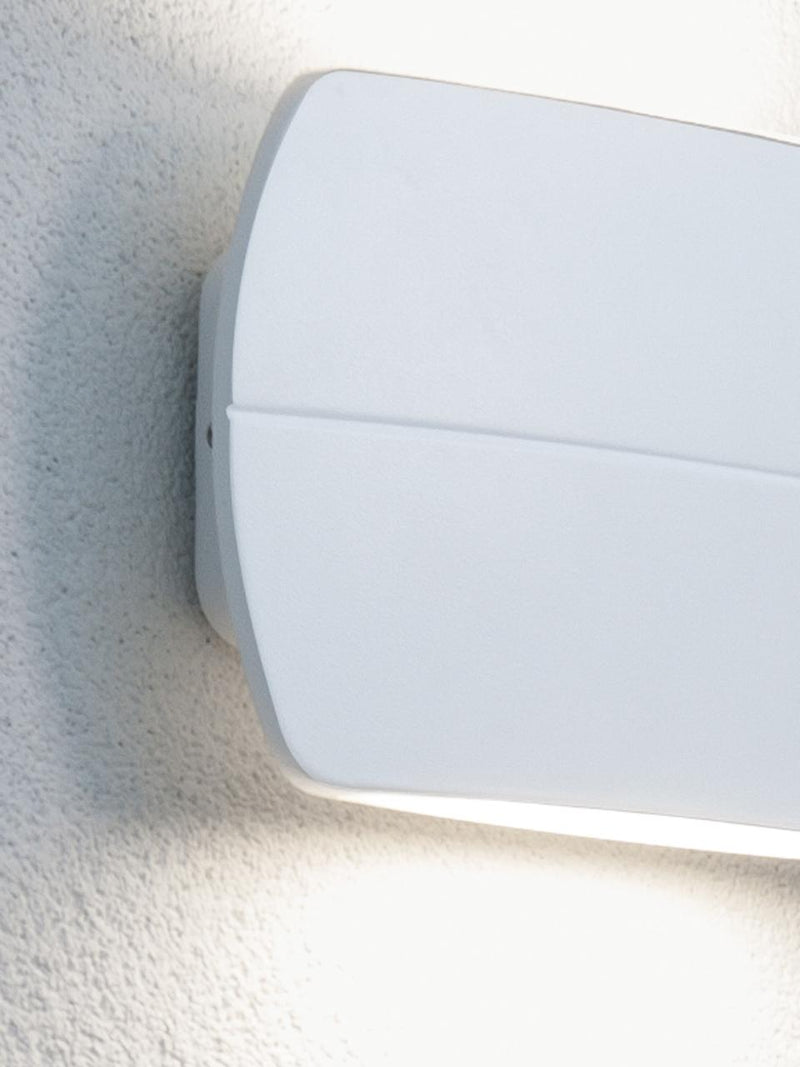 Applique da Esterno a LED 5W+5W 3000K Sovil Bianco
