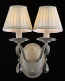 Lampada da parete Elegant in Metallo Brionia Beige
