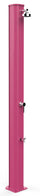 Doccia Solare da Giardino 40L Miscelatore e Lavapiedi Arkema Big Jolly Fuxia