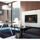 Camino a Bioetanolo da Parete 88x51 cm Flig Las Vegas Nero