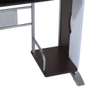 Scrivania da Ufficio Porta PC Cassetti in Legno Marrone 100x52x75 cm 
