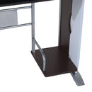 Scrivania da Ufficio Porta PC Cassetti in Legno Marrone 100x52x75 cm 