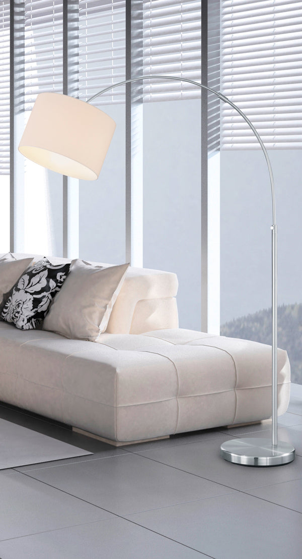 Piantana da Interno  E27 in Metallo Nickel Opaco acquista