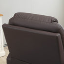 Poltrona Alzapersona Elettrica 88x92x106 cm in Similpelle Marrone