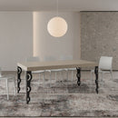 Tavolo Allungabile 180-440x90x77 cm Karamay Premium Cashmere Telaio Antracite 