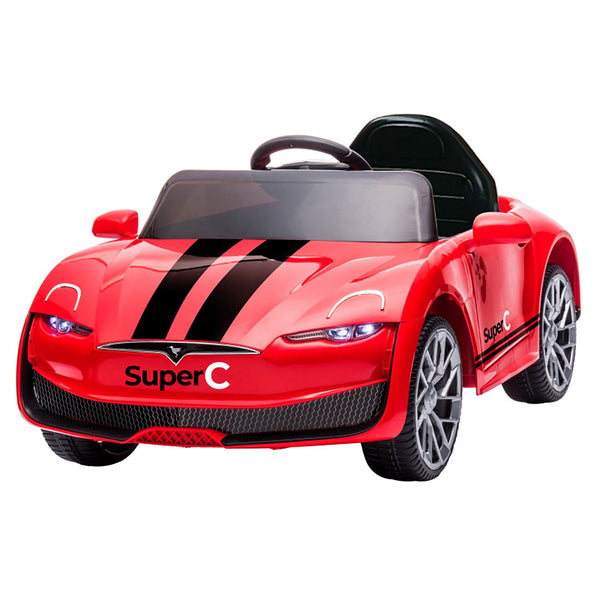 sconto Macchina Elettrica per Bambini 12V Auto Super-C Rossa