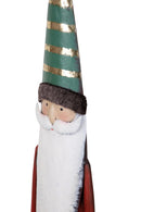 Statuina Babbo Natale con Alberto Led 94 cm in Metallo