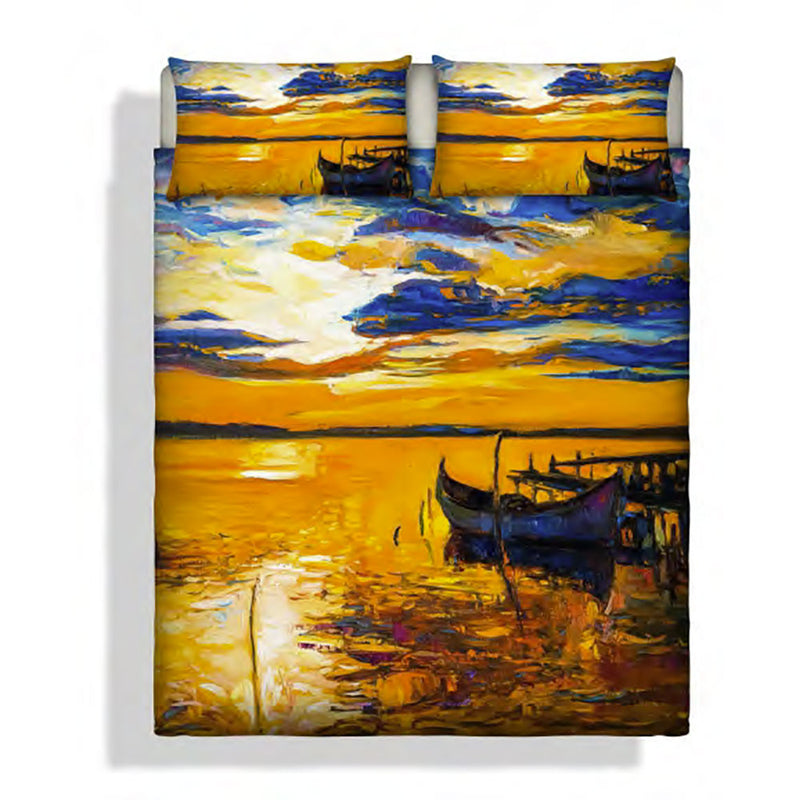 Copripiumino con stampa sul Sacco e Federe Matrimoniale