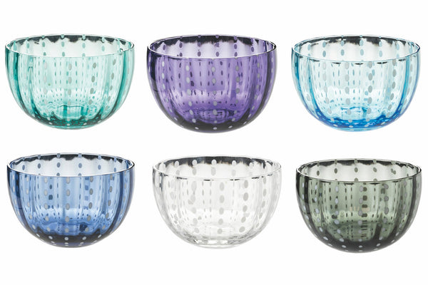 Set 6 Coppette in Pasta di Vetro Ø11 cm Villa d'Este Home Tivoli Kalahari online