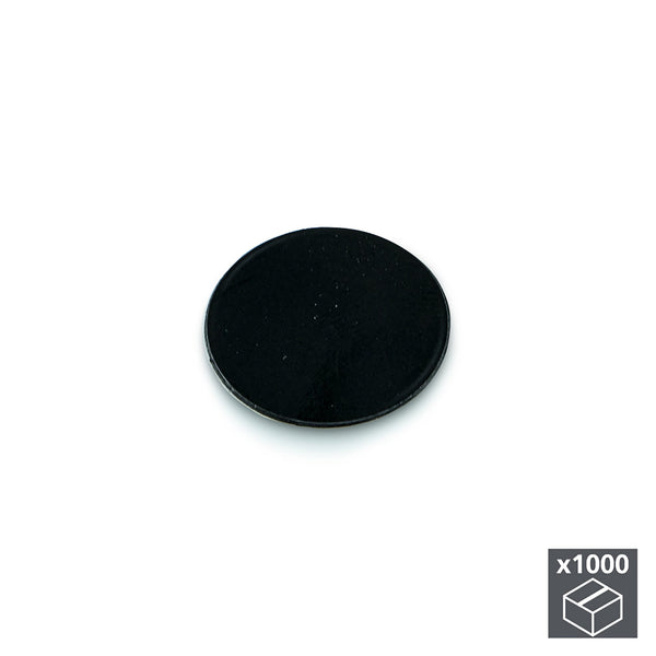 sconto Tappi Copriforo Adesivo 13 mm Nero 1.000 Pezzi Emuca