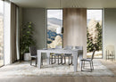 Tavolo Allungabile 160-264x90x77 cm Spimbo Cemento