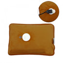 Borsa Acqua Calda Elettrica Scaldamani Ricaricabile Marrone