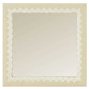 Specchio quadrato decoro pizzo cm 41,5x41,5x2