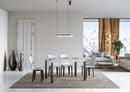 Tavolo 130x90x77 cm Everyday Fix Bianco Frassino