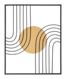 Pannello da Muro Sunshine 2 40,5x1,5x50,5 cm in Ferro 