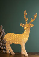 Renna con 200 Led H95 cm in Plastica