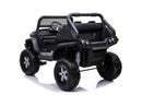 Macchina Elettrica per Bambini 12V con Licenza Mercedes Unimog Nera 