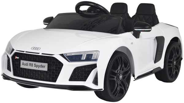 Macchina Elettrica per Bambini 12V con Licenza Audi R8 Spyder Bianca prezzo