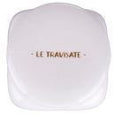 Barattolo Avena 9,5x9,5x14,5 cm in New Bone China VdE Tivoli 1996 Le Travisate Bianco