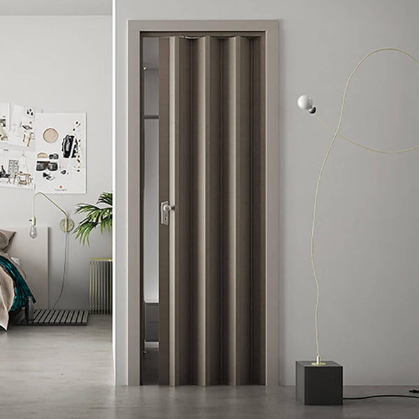 Porta a Soffietto da Interno 88,5x214 cm in PVC Florance Rovere Tortora acquista