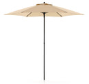 Ombrellone da Giardino Ø2,4 m Palo Ø32 mm in Ferro Telo in Poliestere Garden Ecrù