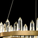 Lampada pendente Modern in Metallo Gletscher Ottone