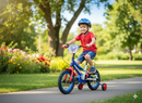 Bicicletta per Bambini 14" Freni a Disco Magik-Bike Super Blu