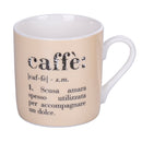 Set 6 tazzine Caffè Ø6x6 cm in New Bone China VdE Tivoli 1996 Chocolate