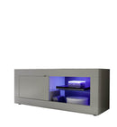 Mobile TV 1 Porta 1 Nicchia 140x43x56cm TFT  Basic Peltro