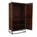 Mobile Daren 96x56x186 h cm in Legno Marrone