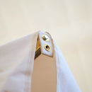 Ombrellone Decentrato da Giardino Ø2,5m Braccio in Legno Ecrù