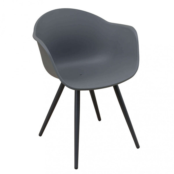 acquista Sedia Sestriere 61x61x80 h cm in Plastica Antracite