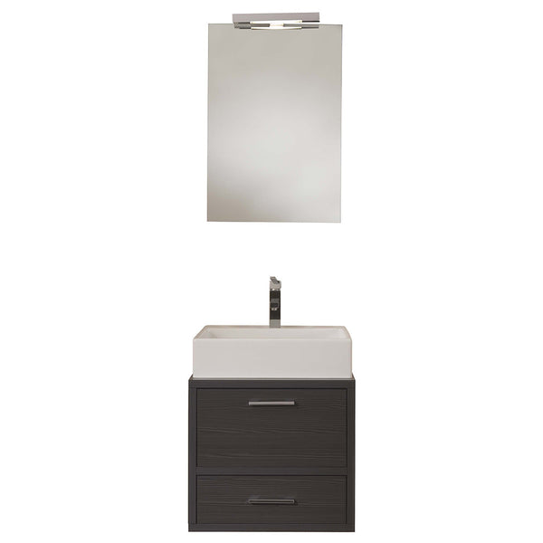 prezzo Mobile da Bagno sospeso Giava 12 Pino Grigio TFT