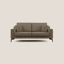 Divano 3 Posti 206x95x91 cm in Tessuto Marrone