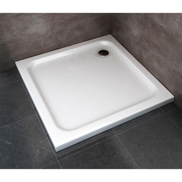 prezzo Piatto Doccia Quadrato H5cm in ABS Rinforzato Bianco Varie Misure