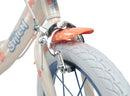 Bicicletta per Bambine 16" Disney Stitch Freni Caliper e Stabilizzatori in Acciaio Hi-Ten Beige