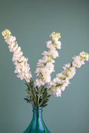 Set 4 Fiori Artificiali di Delphinium Altezza 100 cm 