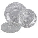 Servizio Piatti 18 Pezzi in Vetro VdE Tivoli 1996 Le Sacre Coeur