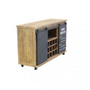 Mobile Edmond 123x41x74 h cm in Legno Marrone